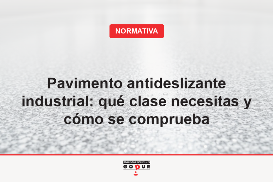 Acabado texturizado de un pavimento antideslizante industrial con árido de cuarzo